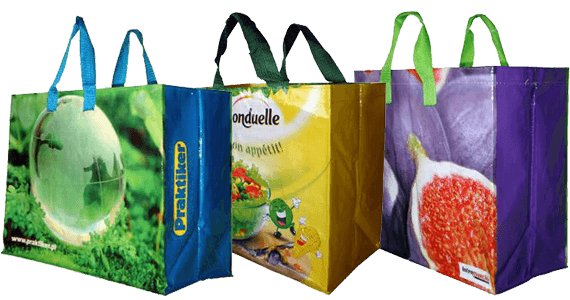Reusable RPET Shopping Bags - Custom Printed
