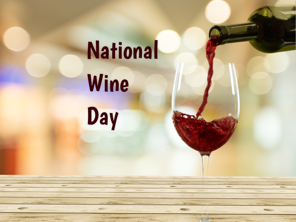 National Wine day - wine bag